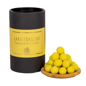 Lakritskulor passionsfrukt